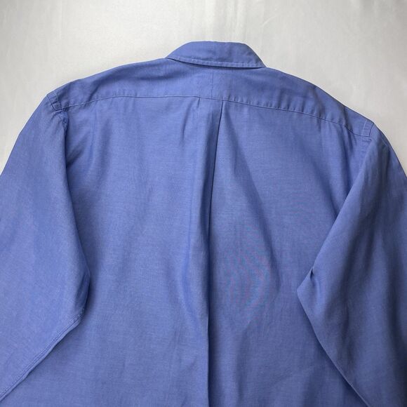 RALPH LAUREN Mens Button Down Blue- 17 1/2 34 - Picture 8 of 13